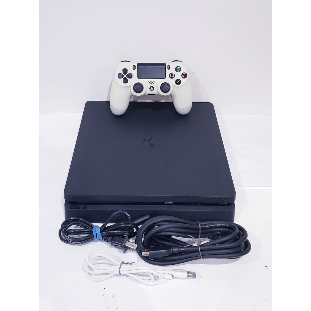 Sony PlayStation 4 PS4 Slim 500 GB Console CUH-2015A Tested Works